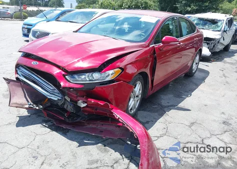 2016 Ford Fusion Se из США, поврежденный, VIN 3FA6P0H77GR323551